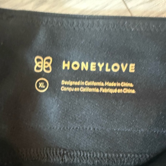 HoneyLove Perfectionist Pants Pull On Straight Leg Black Women’s  Size XL - Picture 2 of 4